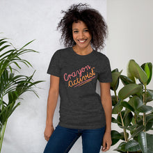 Load image into Gallery viewer, More than Peach® Adult Crayon Activist® Sleeve T-Shirt - Unisex