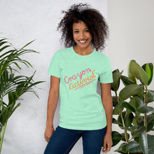 Load image into Gallery viewer, More than Peach® Adult Crayon Activist® Sleeve T-Shirt - Unisex