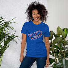 Load image into Gallery viewer, More than Peach® Adult Crayon Activist® Sleeve T-Shirt - Unisex
