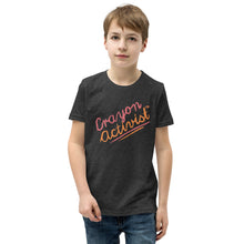 Load image into Gallery viewer, More than Peach® Youth Crayon Activist T-Shirt in "Many Beautiful Colors!" -Unisex