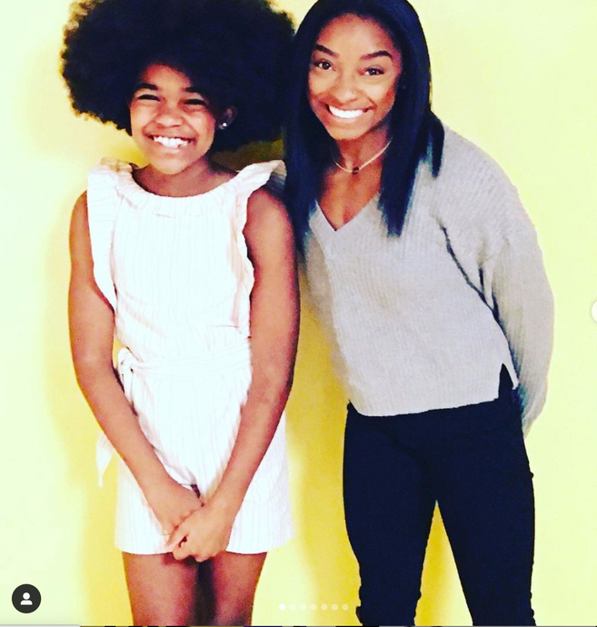 What a Treat to Meet the Iconic Simone Biles