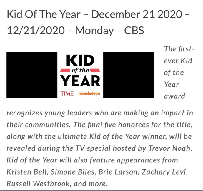ICYMI: Catch Up on Time's KOTY Award Show on CBS Tonight!