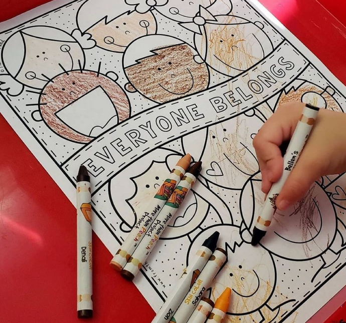 More than Peach Crayons at Work!
