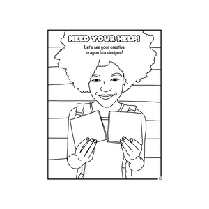 NEW! More than Peach® "There's No Coloring Rule Book" (NO RULES II) Coloring Book BUNDLE!