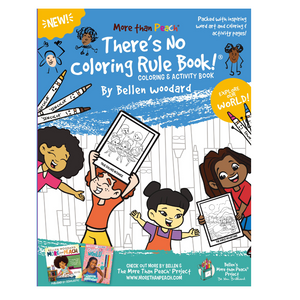 NEW! More than Peach® "There's No Coloring Rule Book" (NO RULES II) Coloring Book BUNDLE!