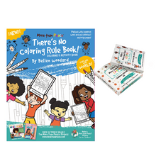 Load image into Gallery viewer, NEW! More than Peach® &quot;There&#39;s No Coloring Rule Book&quot; (NO RULES II) Coloring Book BUNDLE!
