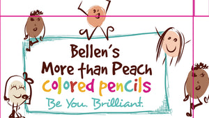 More than Peach® Colored Pencils (Mega Box)-  Rainbow (Traditional) & 'Skin-tone' Supply List Bundle