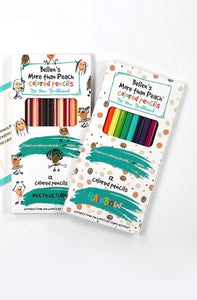 More than Peach® Colored Pencils- Multicultural ('Skin-tone') & Rainbow (Traditional) Combo Pack.