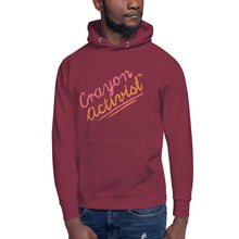 Load image into Gallery viewer, More than Peach® Adult Crayon Activist™ Hoodie - Unisex
