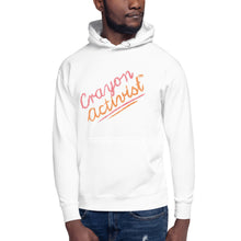 Load image into Gallery viewer, More than Peach® Adult Crayon Activist™ Hoodie - Unisex
