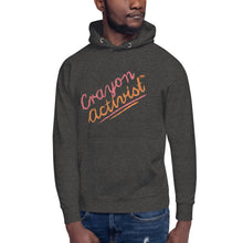 Load image into Gallery viewer, More than Peach® Adult Crayon Activist™ Hoodie - Unisex
