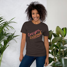 Load image into Gallery viewer, More than Peach® Adult Crayon Activist® Sleeve T-Shirt - Unisex
